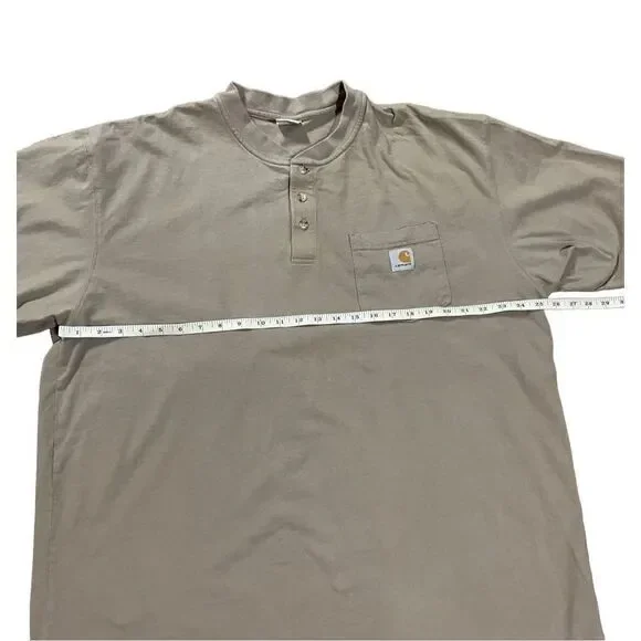 Carhartt men’s camel brown short sleeve tee 2XL - Picture 5 of 6